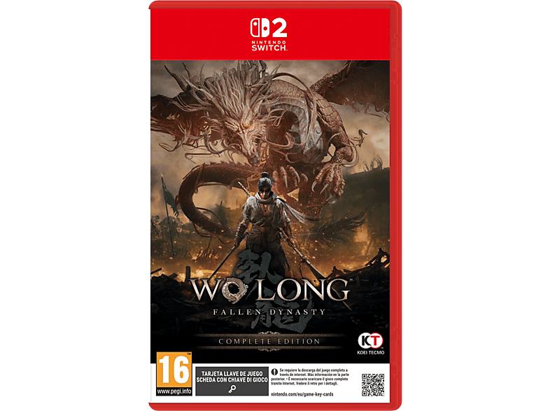 Nintendo Switch 2 Wo Long: Fallen Dynasty Complete Edition (Game Key Card)