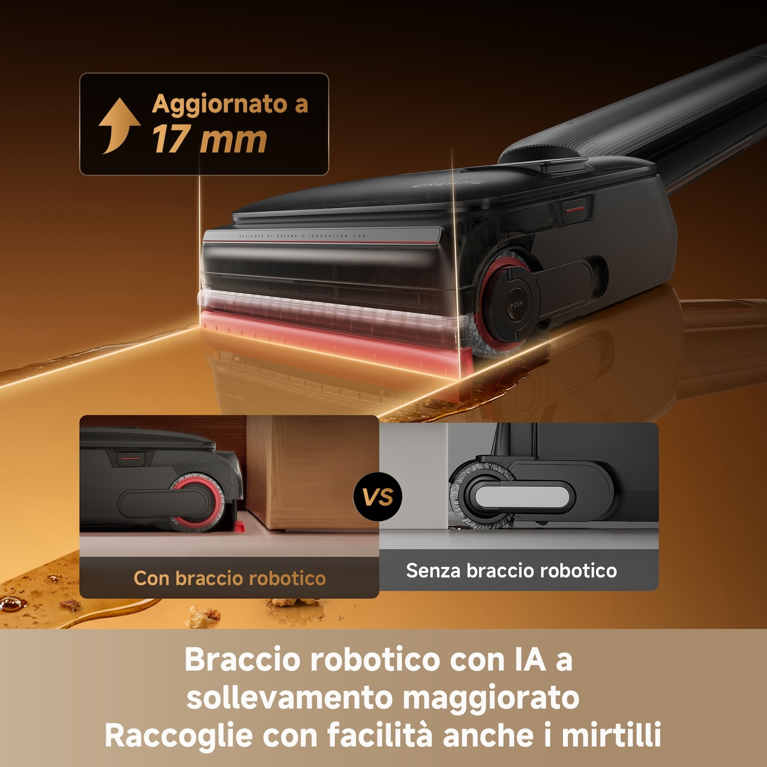 Un braccio robotico IA solleva 17 mm, raccoglie facilmente i mirtilli.