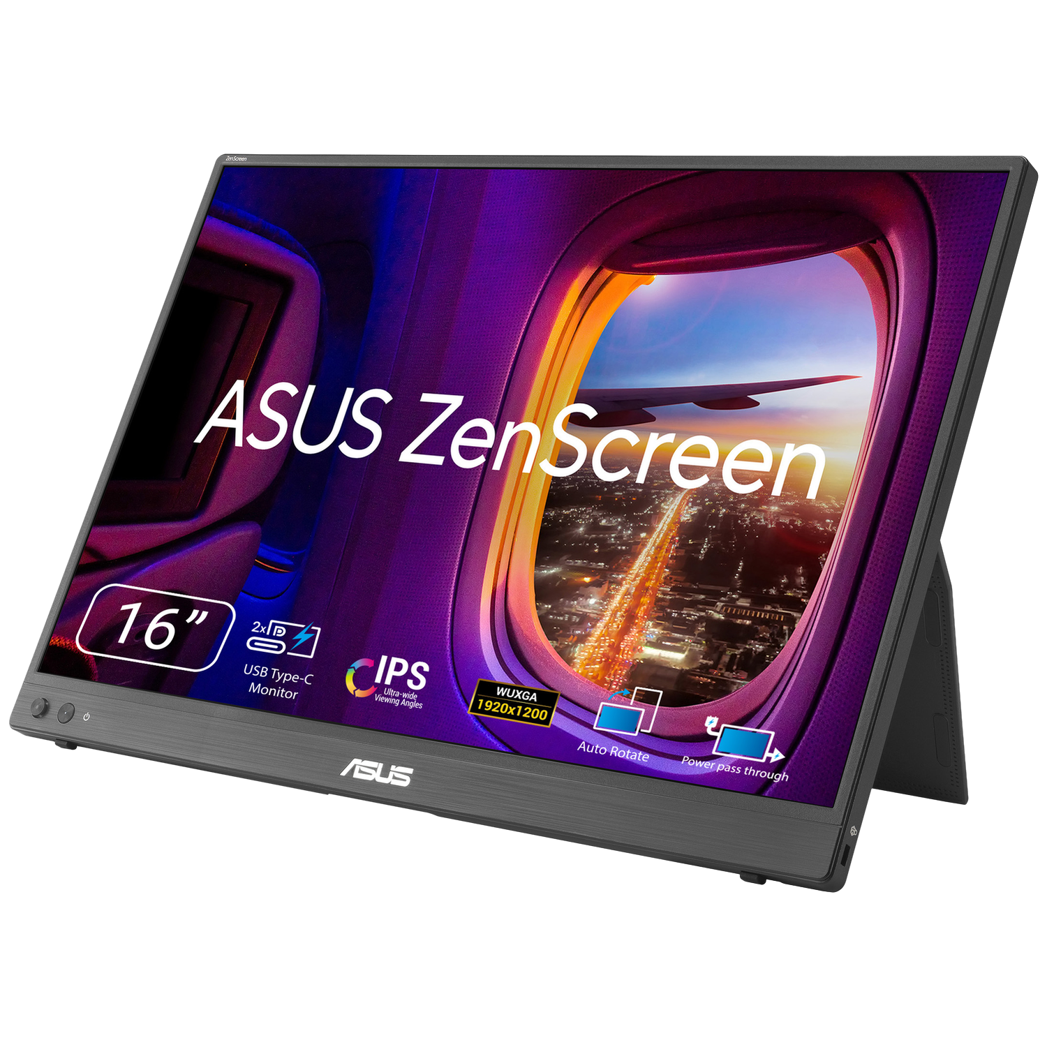 Asus Zenscreen Mb16fc - 16 Inch Wuxga 1920x1200 Ips (in-plane Switching)