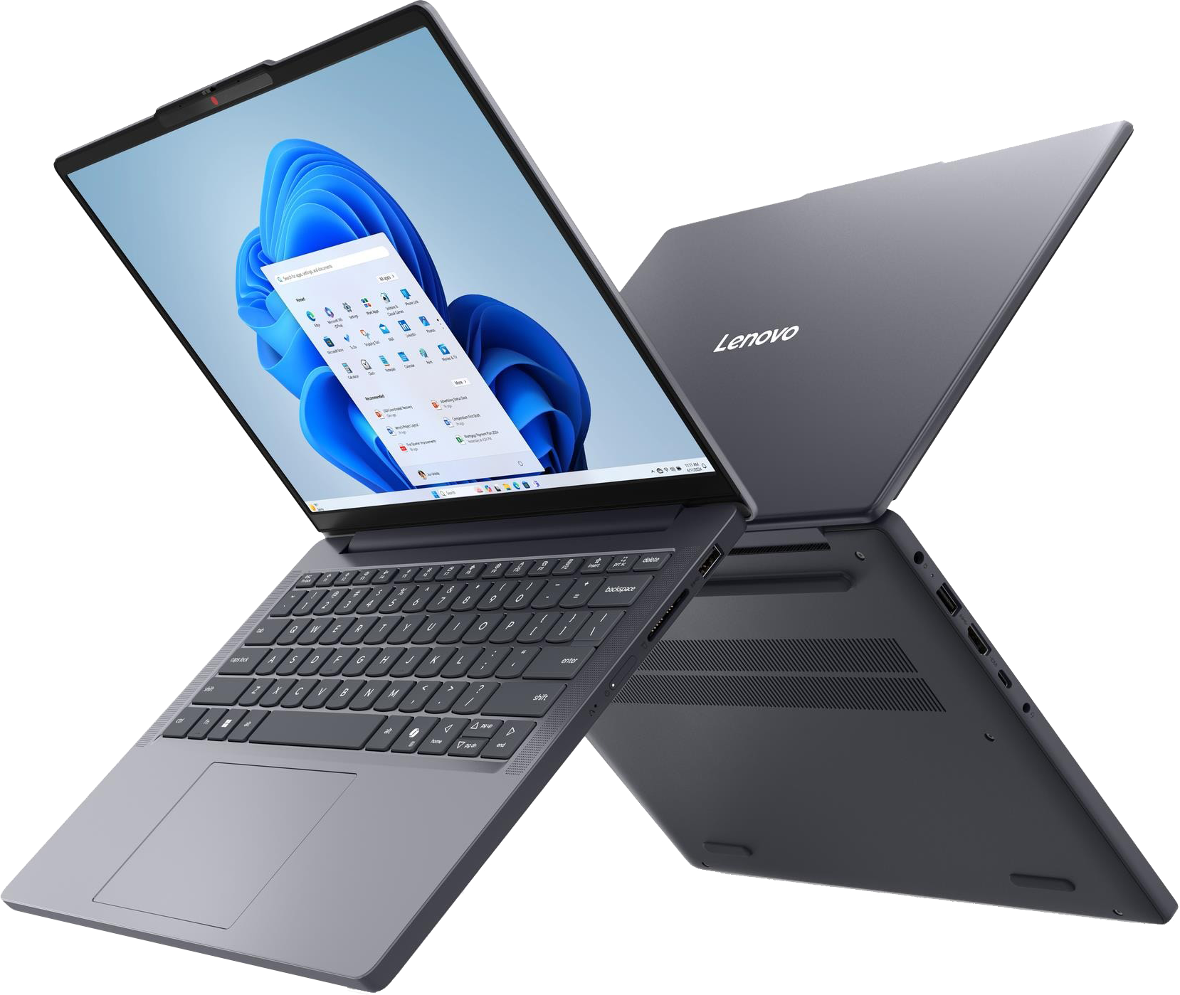 LENOVO IdeaPad Slim 3 14AHP10 83K90020HV Szürke Laptop (14" WUXGA OLED/Ryzen 7/16GB/1024 GB SSD/NoOS)