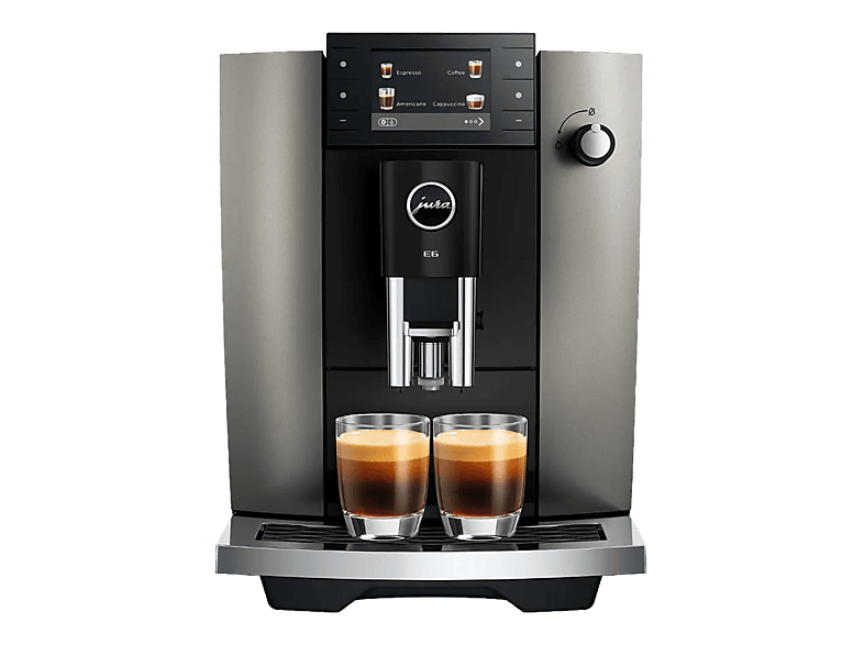 JURA E6 Kaffeevollautomat Dark Inox (SD)