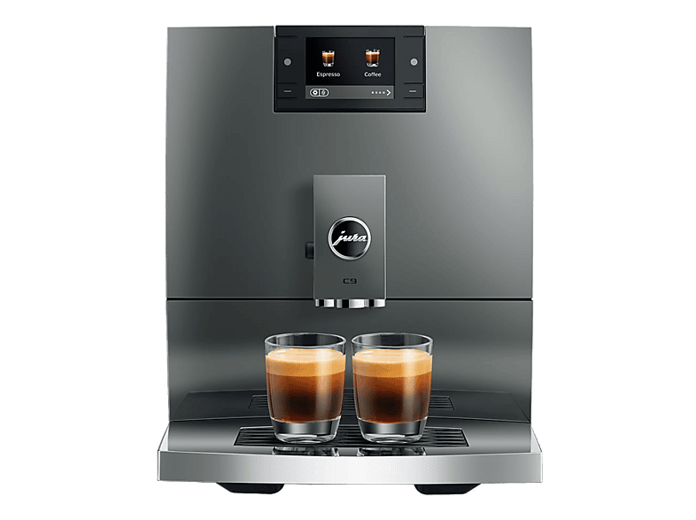 JURA C9 Kaffeevollautomat Piano Inox (SA)