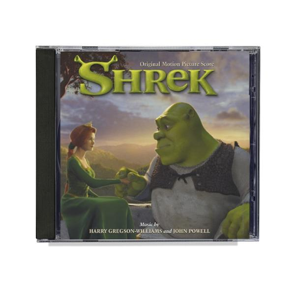 Shrek und Fiona auf dem Cover der "Shrek"-Filmmusik-CD.