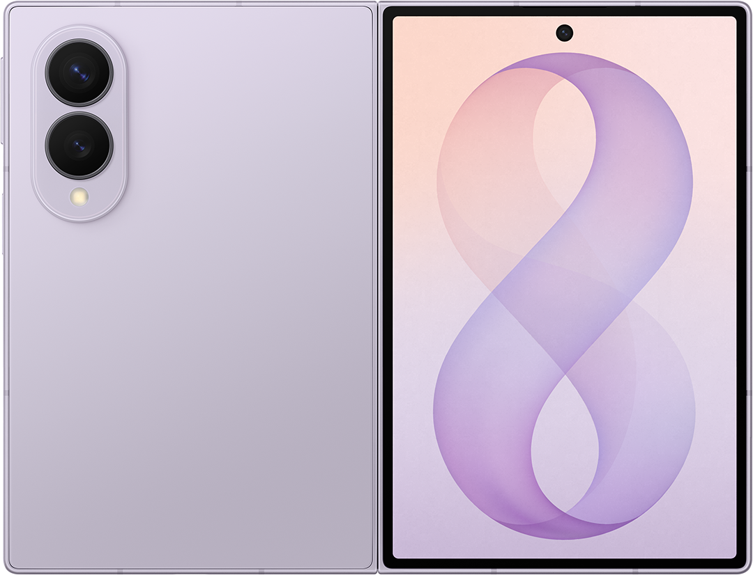 SAMSUNG Galaxy Z Fold8 12/256 GB Levendula Kártyafüggetlen Okostelefon