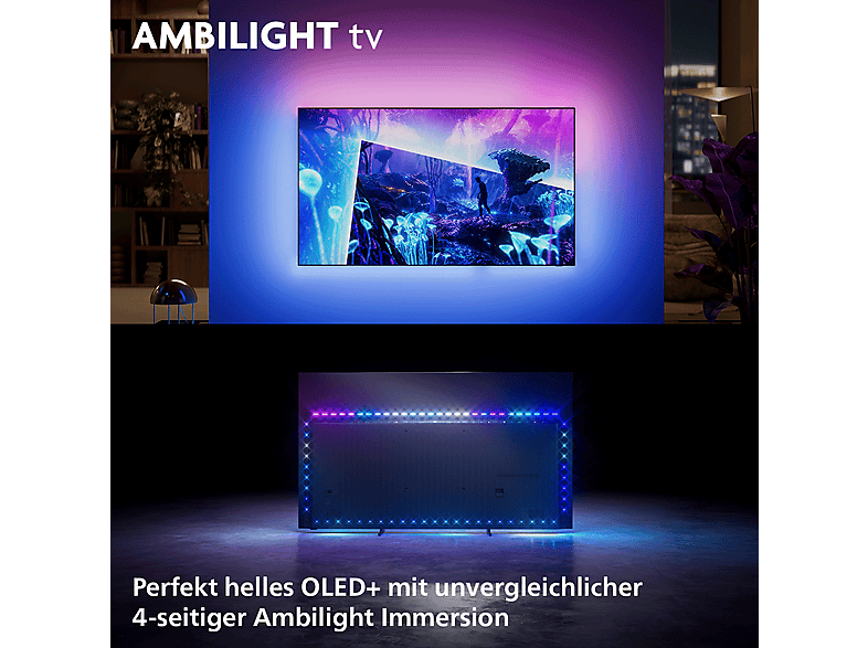 Philips 65OLED951/12 (2026) 65 Zoll 4K OLED Ambilight TV; OLED TV — Foto 2 von 5