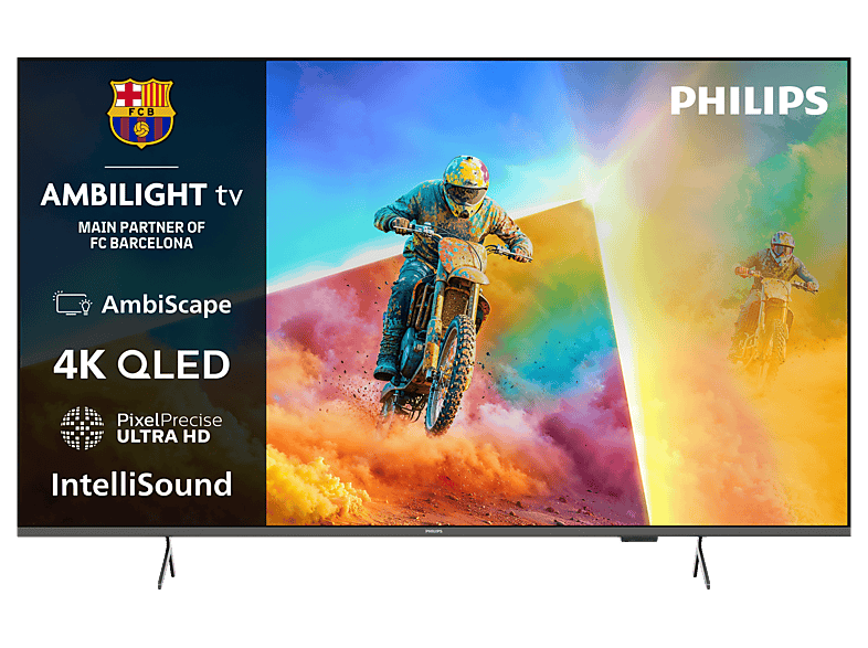Philips 43PQS8651/12 (2026) 43 Zoll QLED 4K Ambilight TV; QLED TV