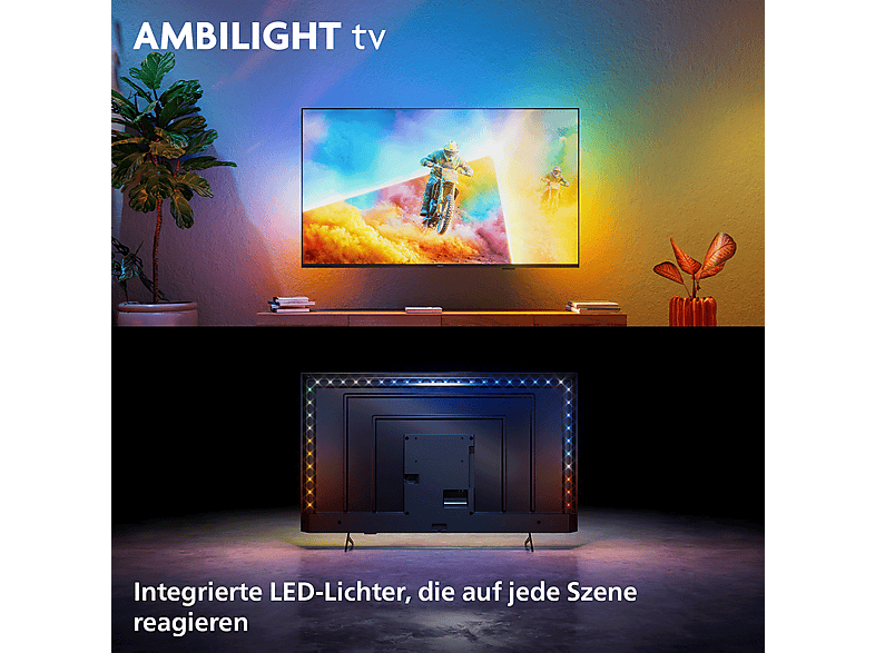 Philips 43PQS8651/12 (2026) 43 Zoll QLED 4K Ambilight TV; QLED TV — Foto 3 von 5