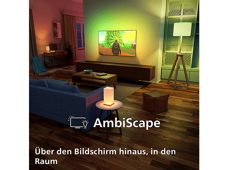 Philips 75PQS9001/12 (2026) 75 Zoll The One 4K Ambilight TV; QLED TV — Foto 5 von 5
