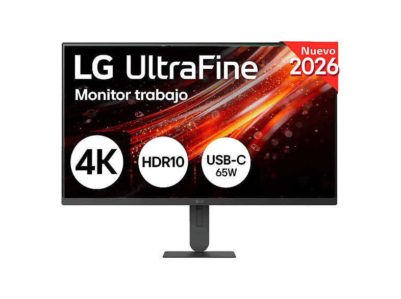 Monitor - LG 27U730B, 27" UHD 4K, 60Hz, 5 ms GtG, IPS, HDR, Altura Ajustable, Gris