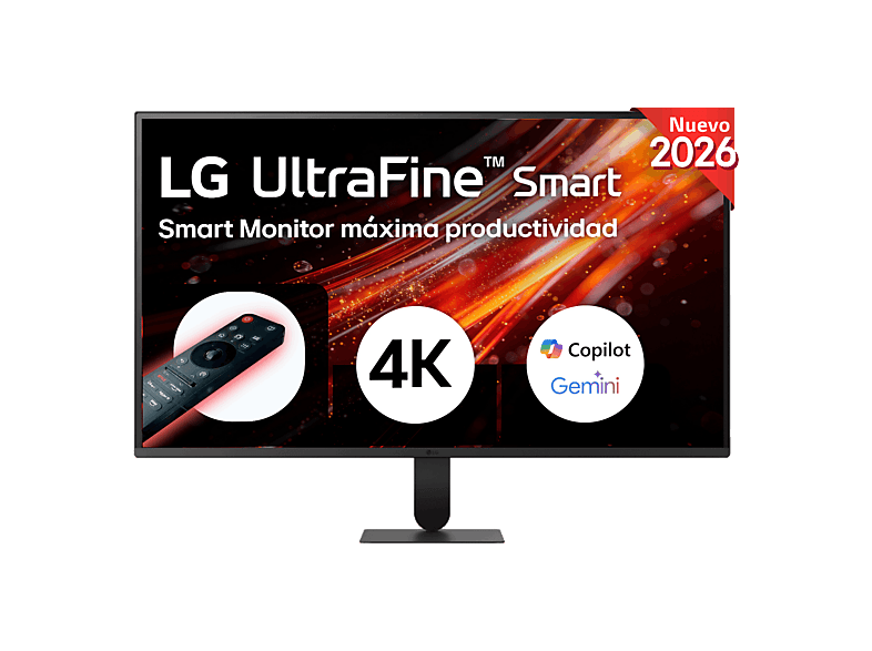 LG 32U701SB, 32  UHD 4K, 60 Hz, 5 ms, VA, Altavoces integrados, HDR10, webOS Inteligente, Negro