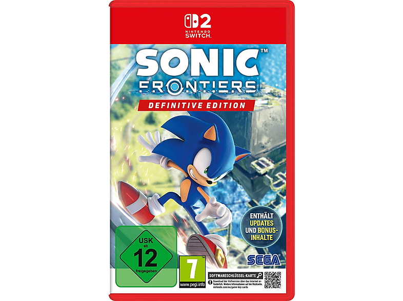 Sonic Frontiers - Definitive Edition - Nintendo Switch 2 [Game key card]