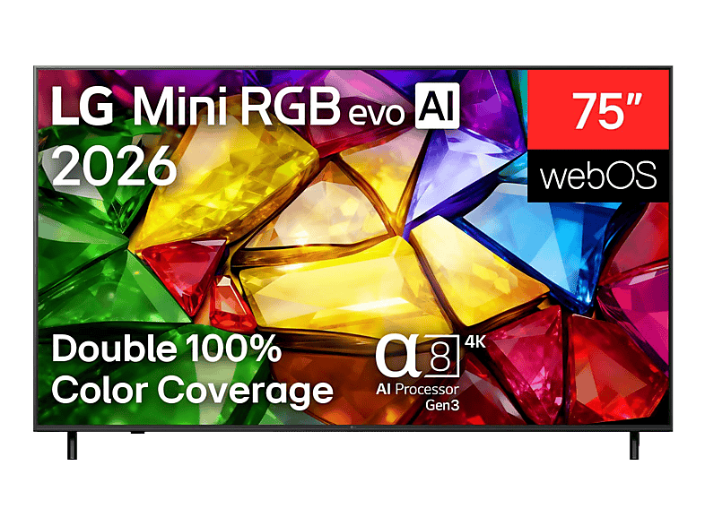 LG 75MRGB87B9B TV (Flat, 75 / 189 cm, UHD 4K, Smart TV, webOS)