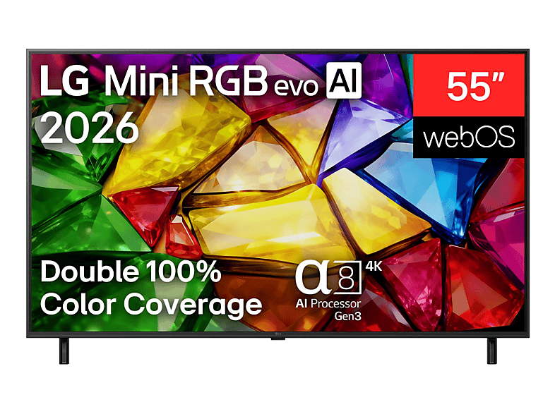 LG 55MRGB87B9B TV (Flat, 55 / 139 cm, UHD 4K, Smart TV, webOS)
