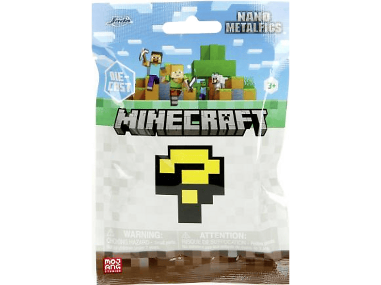 Simba 15741 Minecraft Nanofigs, 4 cm (Einzelartikel) Sammelfigur