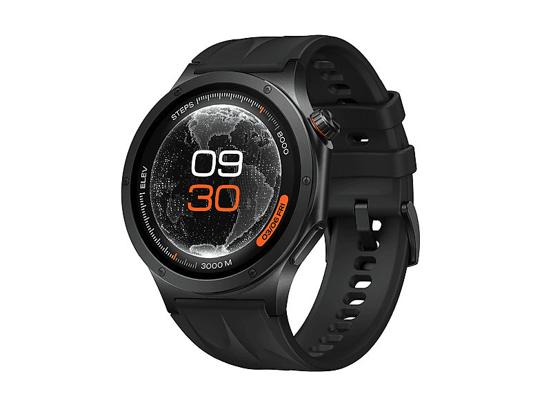 SMARTWATCH OPPO Watch X3, Display da 1,5 ", Touchscreen, 32 GB, Bluetooth 5.2, Modulo GPS integrato, Waterproof, Obsidian Black