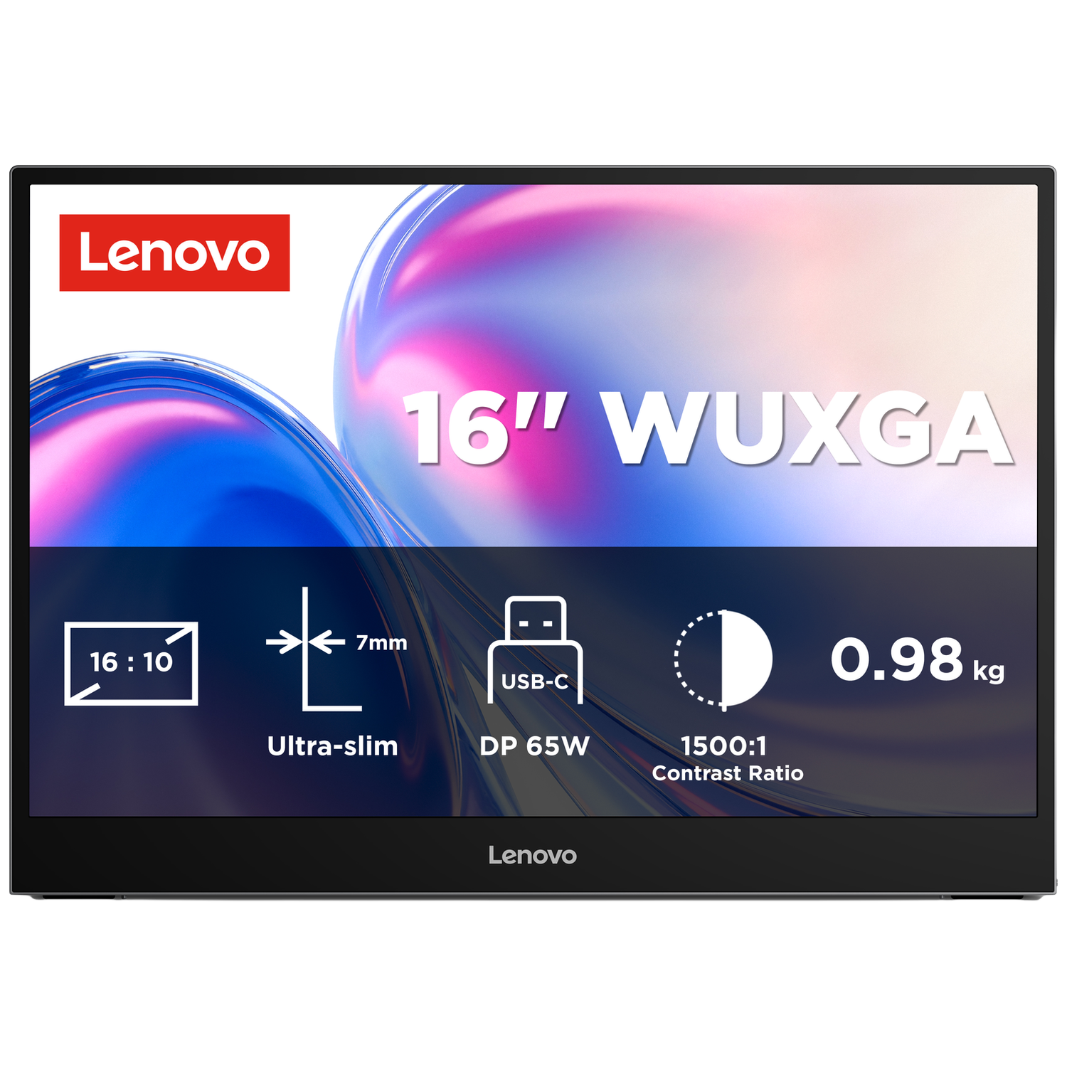 Lenovo L16 - 16 Inch Wuxga 1920 X 1200 Pixels Ips (in-plane Switching)