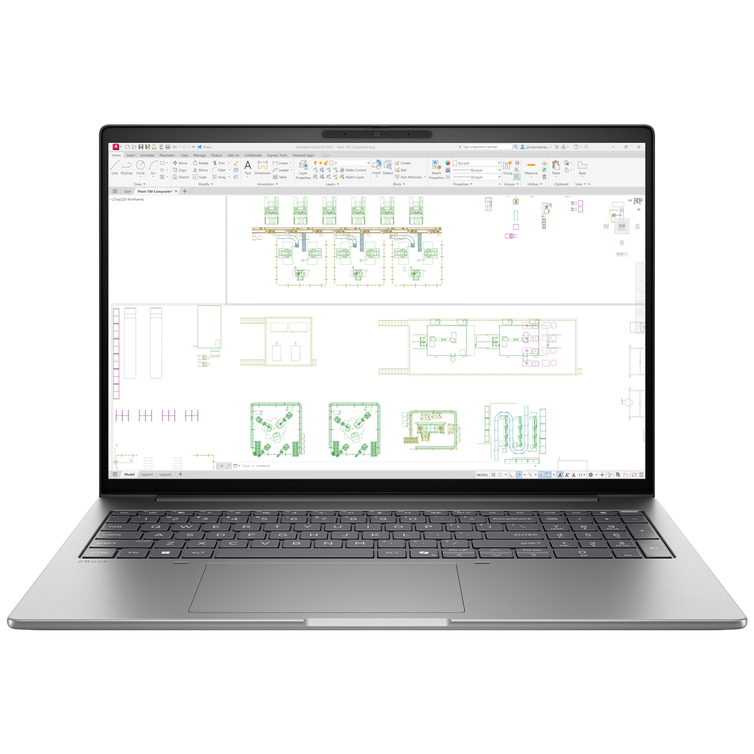 HP ZBook 8 G2i 14 Copilot+ PC - 14 inch - Intel Core Ultra 7 356H - 24 GB - 1 TB - NVIDIA RTX PRO 500 Blackwell - Windows 11 Pro