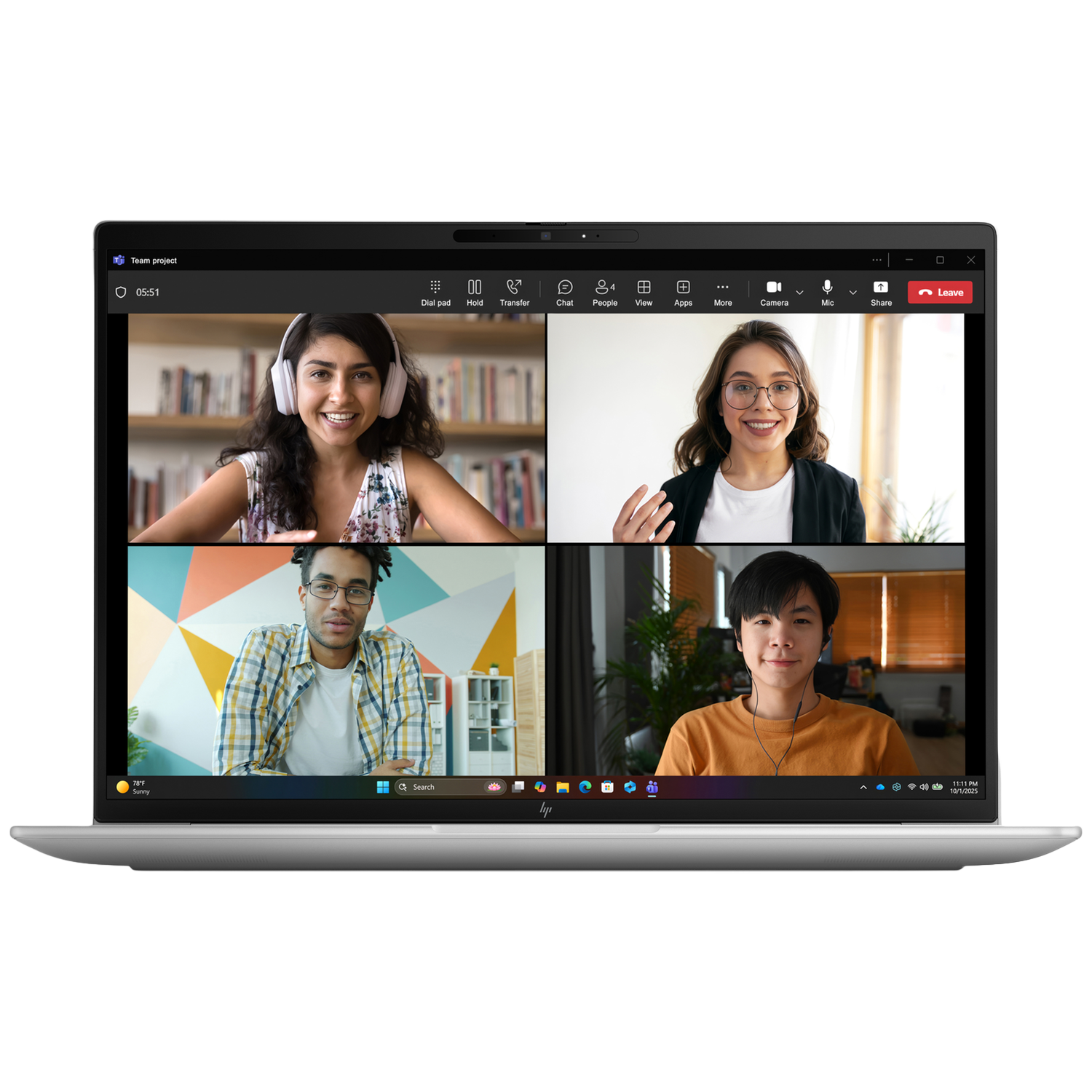 HP EliteBook 6 G2a 16 Next Gen AI PC - 16 inch - AMD Ryzen AI 7 PRO 450 - 16 GB - 512 GB - Windows 11 Pro