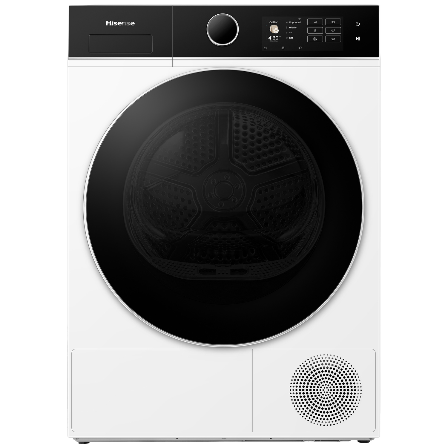 HISENSE DH5I104BWAB - 10 kg  - 60 dB - Energielabel A Warmtepompdroger
