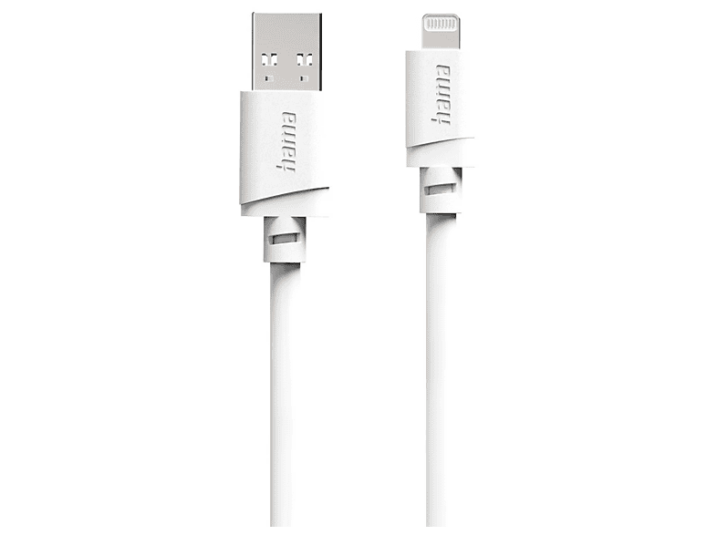 Kabel HAMA 201801 ładujący USB-A do Lightning iPhone/iPad MFi 2m Biały
