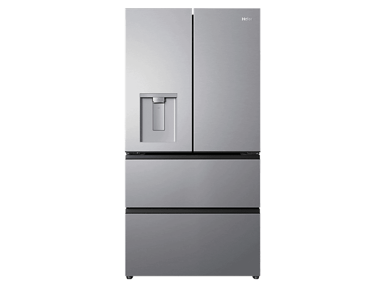Frigorífico americano - Haier Horizon Collection HFR59F18CWMM, French Door, 700 l, Total No Frost, Dispensador de agua, Clase C, Inox