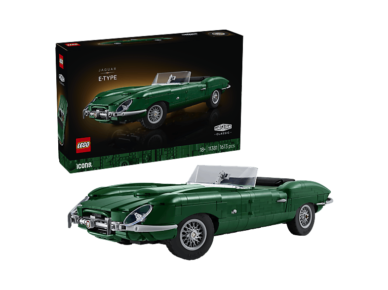Lego Icons: 11381 Jaguar E-Type (Ab 18 Jahren) Bausatz