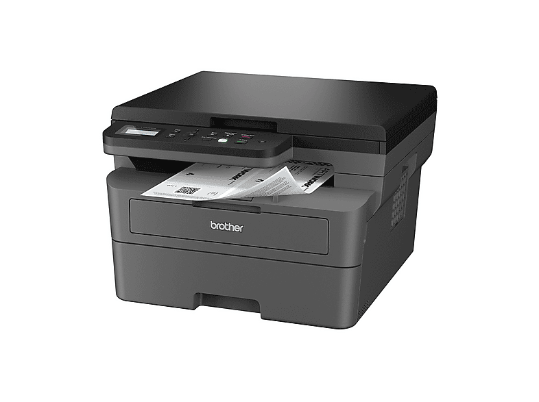 Stampante Laser Multifunzione 3 in 1 bianco e nero BROTHER DCP-L2620DW, A4, Fronte retro automatico, WiFi, Nera