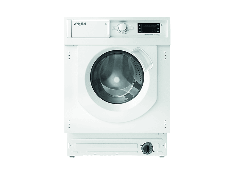 Whirlpool BI WMWG 71483E EU N, 7 kg, 1400 rpm, Tecnología 6th Sense, Sin panelar