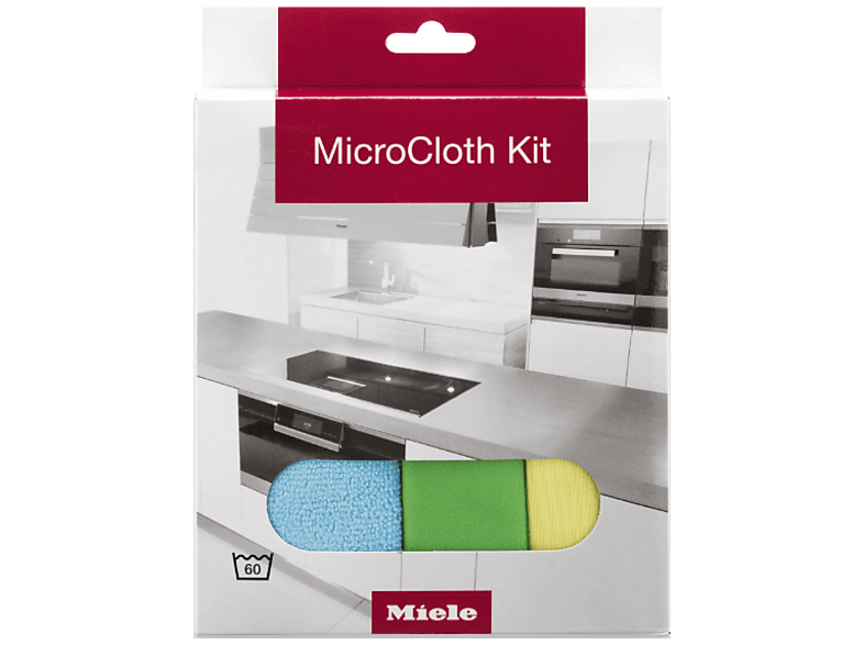 Miele MicroCloth Kit, 3 Stück, Microfasertücher