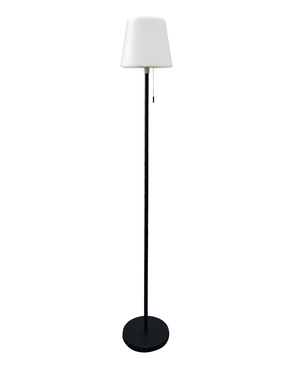 TUNGSRAM Álló lámpa, napelemes, 5W, 450lm, 3000K, USB-C, IP54, fekete-fehér (TG-012)