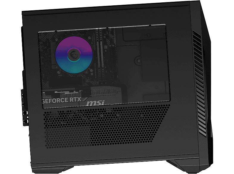 MSI MAG Infinite S3 (14NVM5-3404DE) Gaming PC, Intel Core i5 Prozessor 14400F, 16 GB RAM, 1 TB SSD, GeForce RTX™ 5060 Ti, Windows 11 Home, Schwarz — Foto 3 von 4