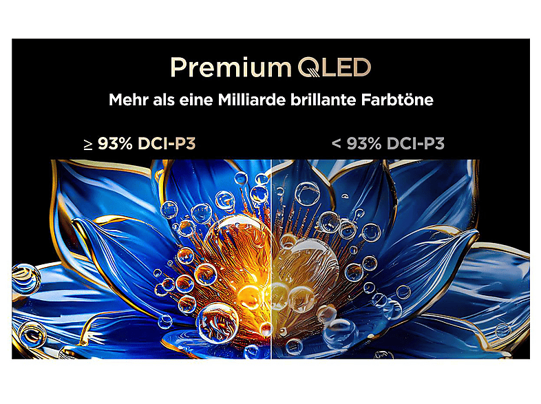 TCL 65P7L QLED TV (Flat, 65 Zoll / 165,1 cm, 4K, SMART TV)