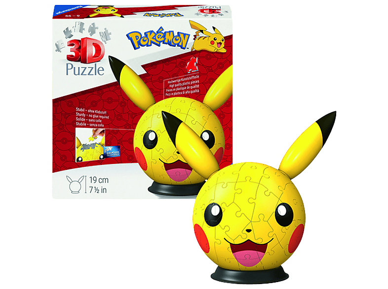 Ravensburger Pikachu 3D Puzzle (72 Pieces)