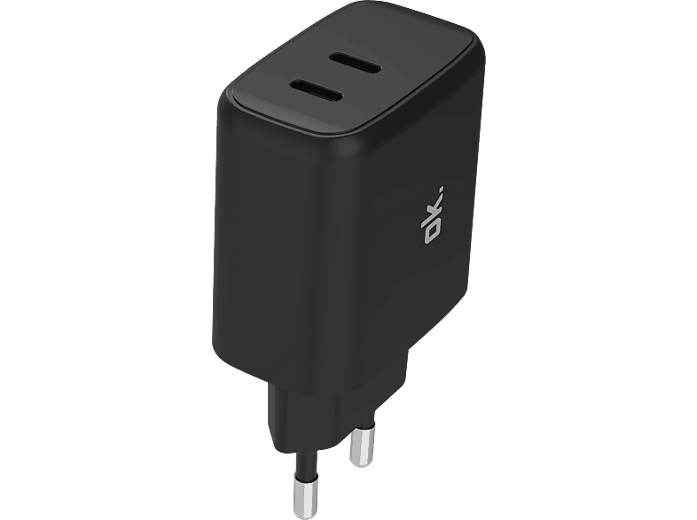 ok. OK-WC4501 Ladegerät, USB-C, 45W, Schwarz — Foto 2 von 2