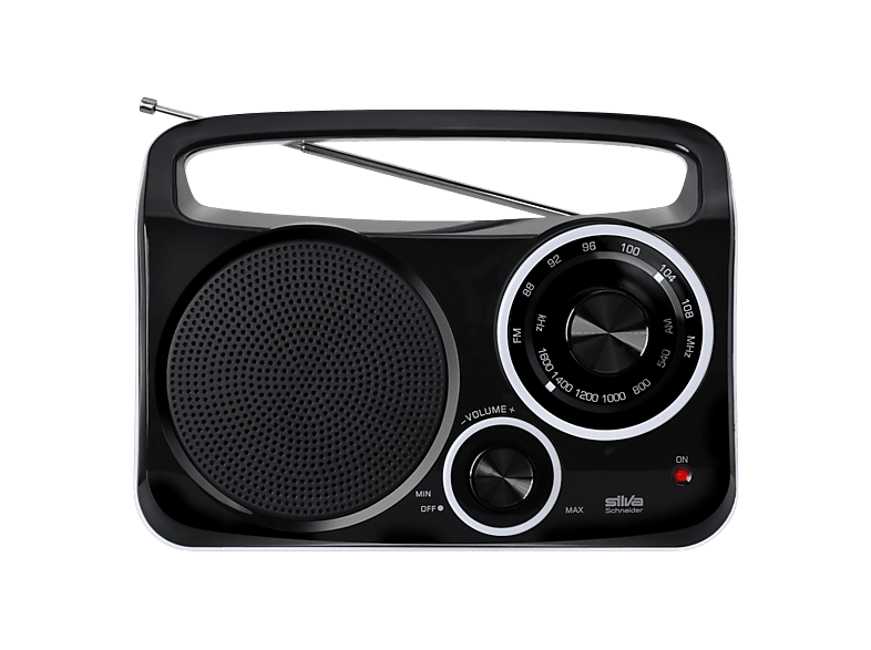 Silva-Schneider M 280 TR schwarz; Kofferradio