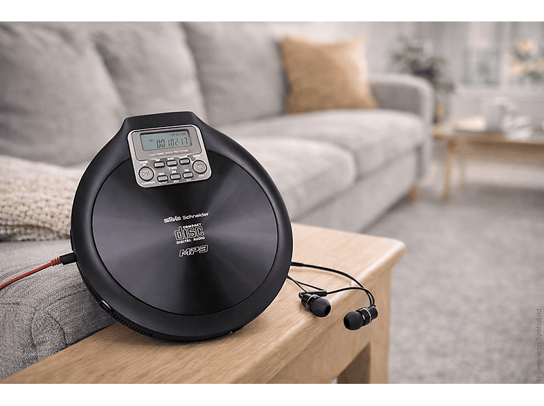 Silva-Schneider tragbarer CD Player MCD 50 mit Hörbuchfunktion; CD-Portable — Foto 4 von 5