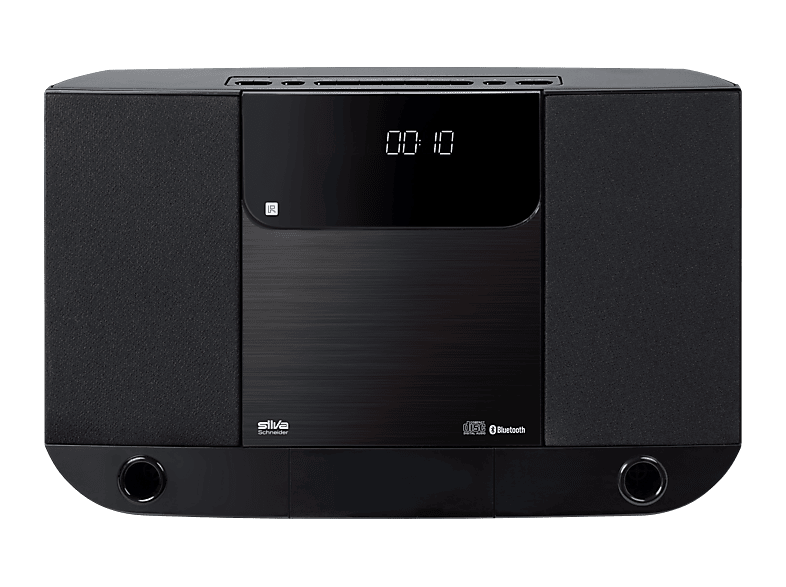 Silva-Schneider SMV 800 BT Vertikal-Hifi-System mit Bluetooth; Kompakt Anlage