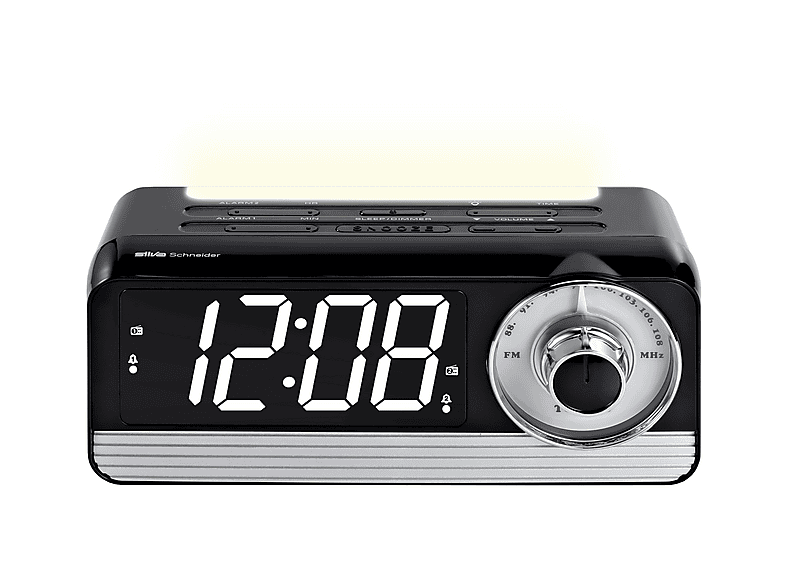 Silva-Schneider TR 1970D Retro Tischradio mit Nachtlicht; Uhrenradio — Foto 2 von 5