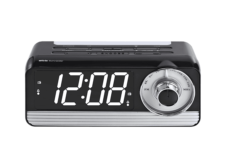 Silva-Schneider TR 1970D Retro Tischradio mit Nachtlicht; Uhrenradio