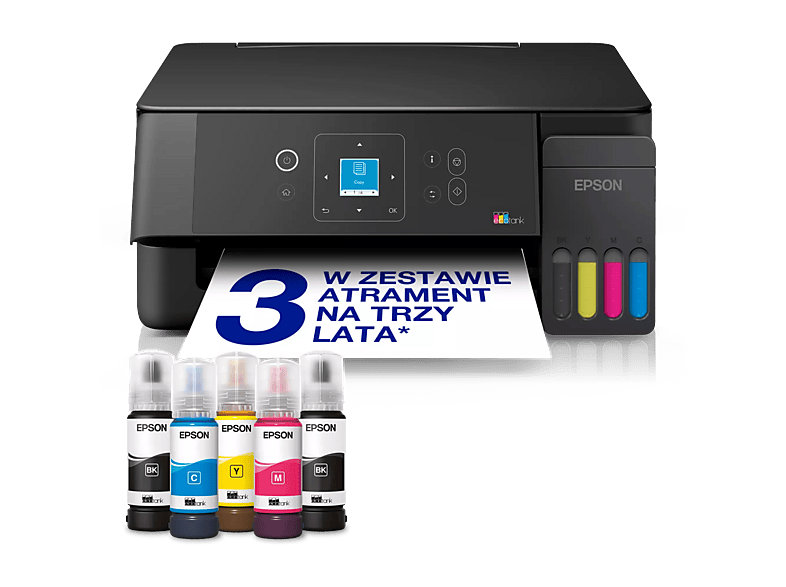 Urządzenie wielofunkcyjne EPSON EcoTank L3360 A4 Wi-Fi Czarny