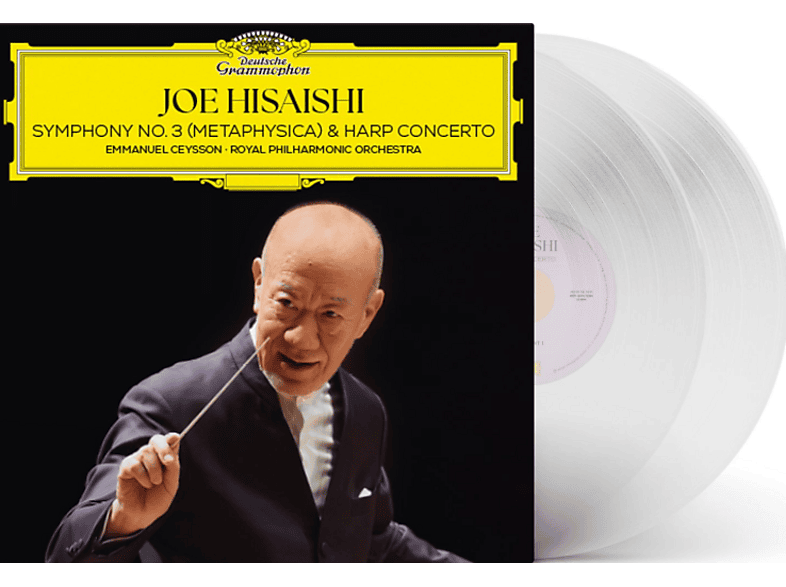 Joe Hisaishi - Symphony No. 3 (Metaphysica) & Harp Concerto Crystal Clear Version (180g Crystal Clear) [Vinyl]