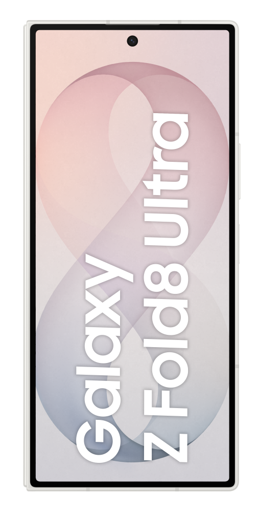 Smartfon Samsung Galaxy Z Fold8 Ultra na abstrakcyjnym tle.