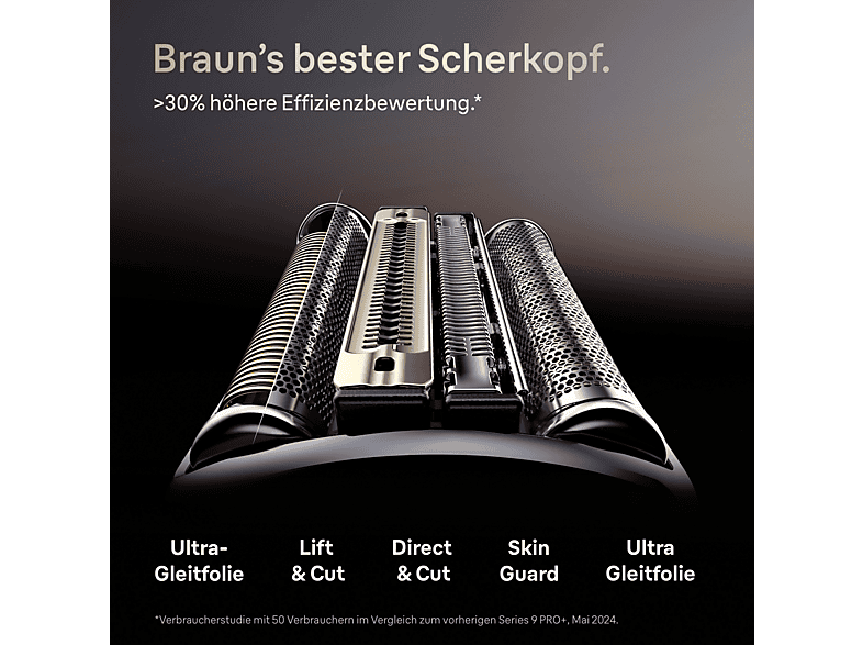 Braun Scherkopf Nevo Silver; Ersatzscherkopf — Foto 3 von 5
