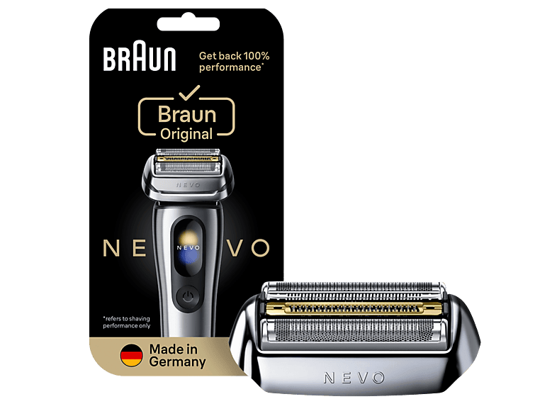 Braun Scherkopf Nevo Silver; Ersatzscherkopf