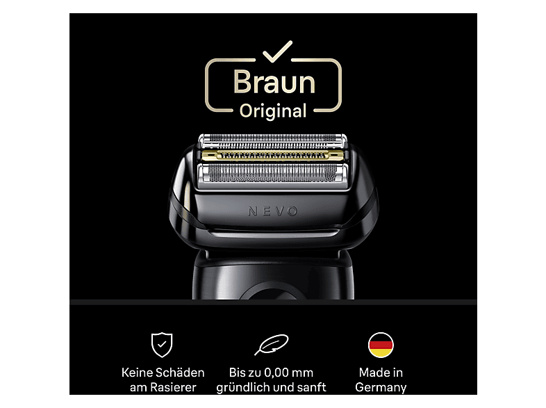 Braun Scherkopf Nevo Silver; Ersatzscherkopf — Foto 5 von 5