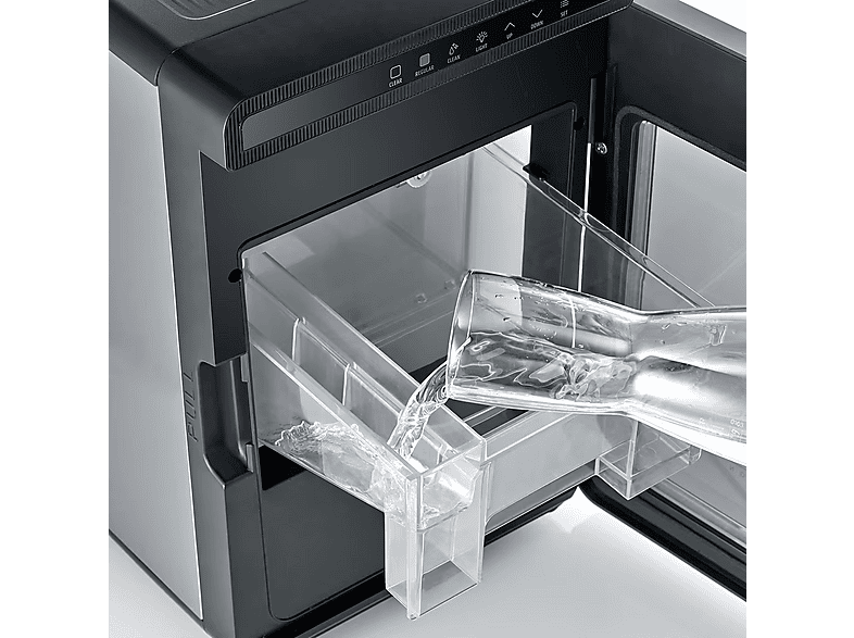 Caso 3406 Ice Cube Pro Eiswürfelbereiter mit Glastür (250 Watt, 2 l, Schwarz) — Foto 4 von 4