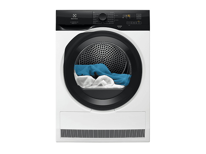 ASCIUGATRICE ELECTROLUX EW6HZ1CH8C A pompa di calore, 8 kg, profondità 63,8 cm, 66 dB(A), Bianco, Classe C
