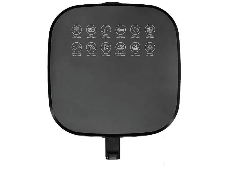 Gourmetmaxx 30436 Heißluftfritteuse 6,5 l, 1600 Watt, Schwarz — Foto 5 von 5