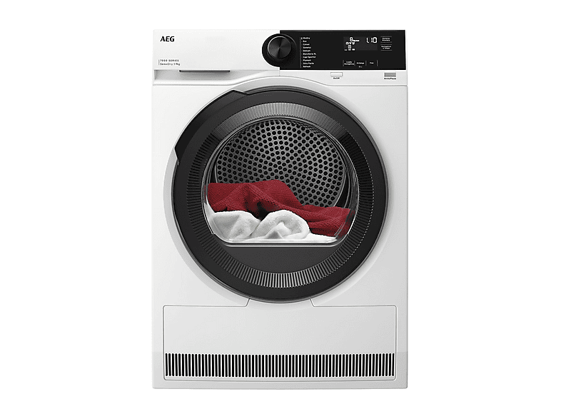 ASCIUGATRICE AEG TR7HE1C9 A pompa di calore, 9 kg, profondità 63,8 cm, 64 dB(A), Bianco, Classe C