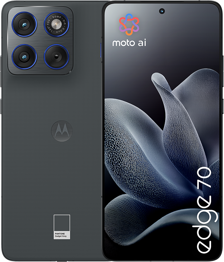 MOTOROLA Edge 70 12/512 GB Szürke Kártyafüggetlen Okostelefon